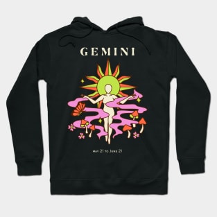 Trippy Gemini Woman Hoodie